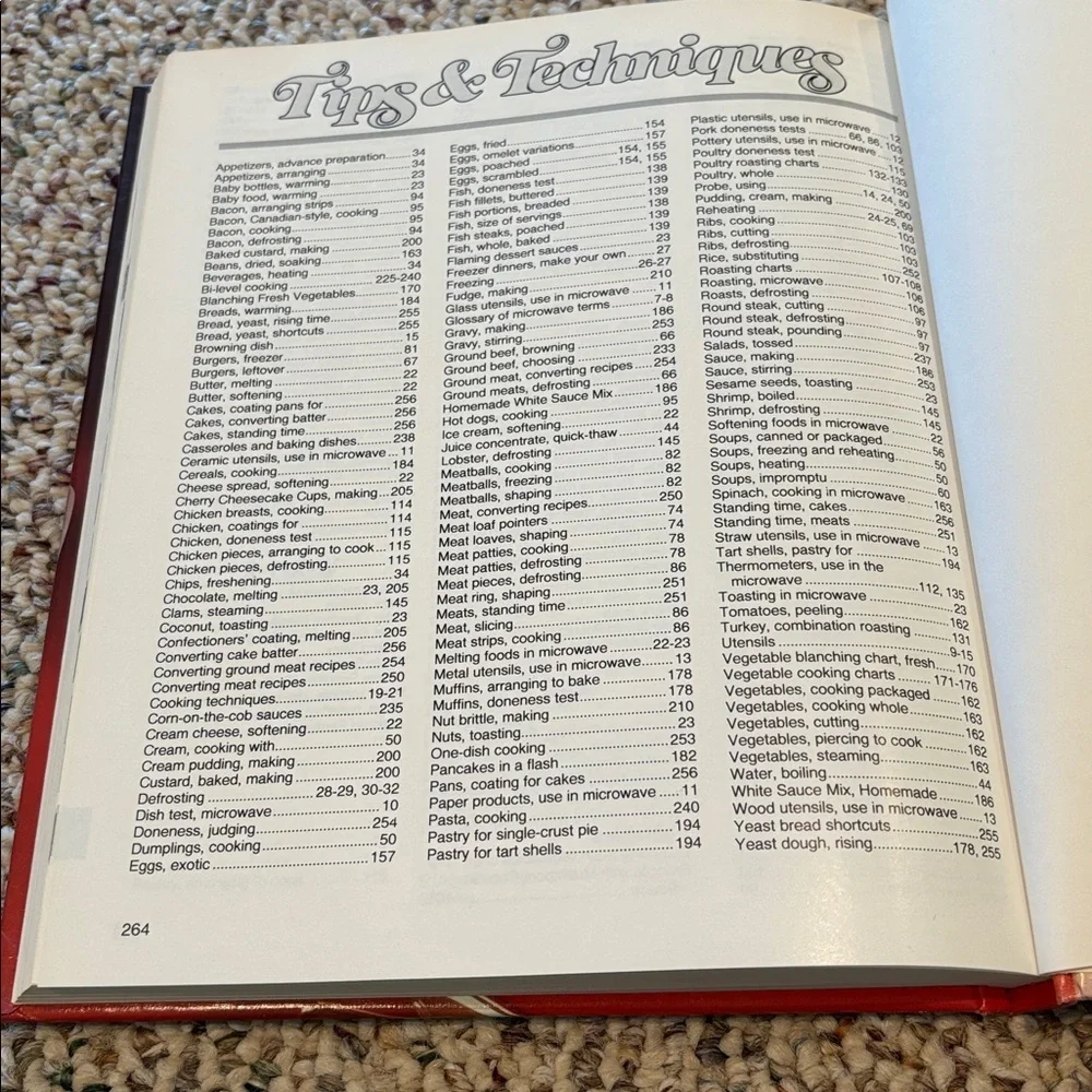 Whirlpool Micro Menus Cookbook - Vintage